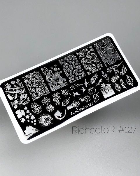 Пластина для стемпинга RichColor 127