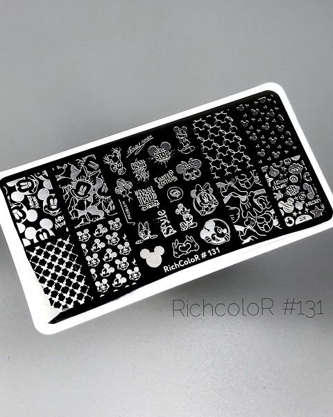 Пластина для стемпинга RichColor 131