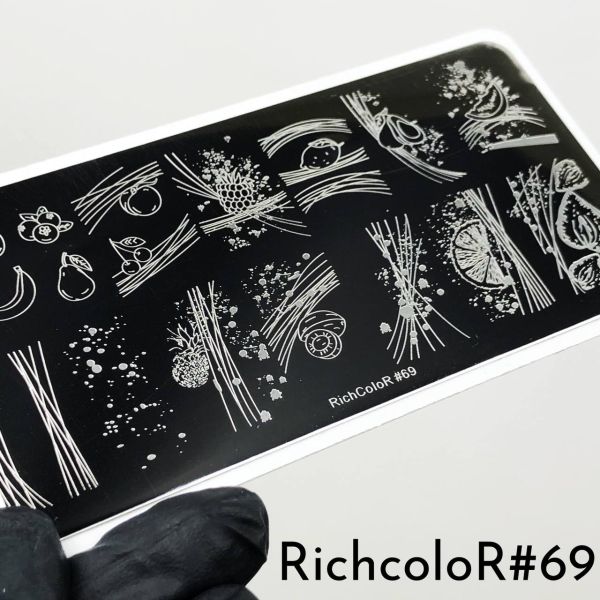 Пластина для стемпинга RichColor 69