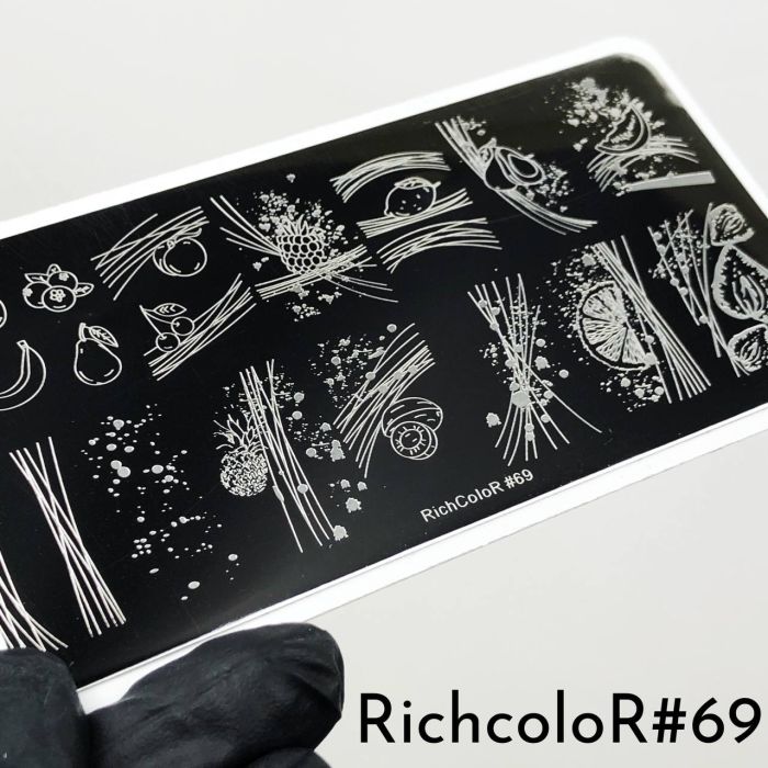 Пластина для стемпинга RichColor 69