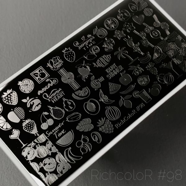 Пластина для стемпінга RichColor #98