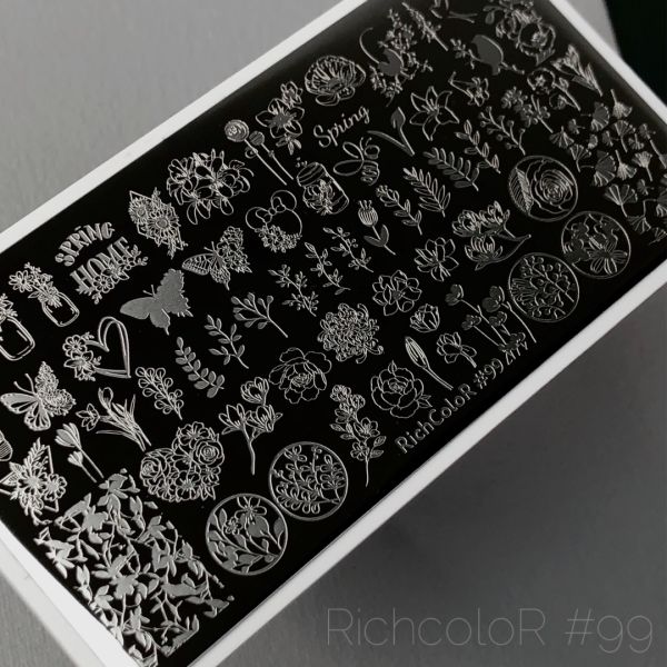 Пластина для стемпінга RichColor #99