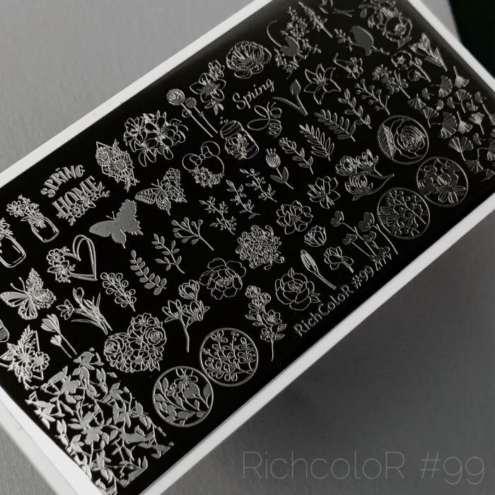 Пластина для стемпінга RichColor #99