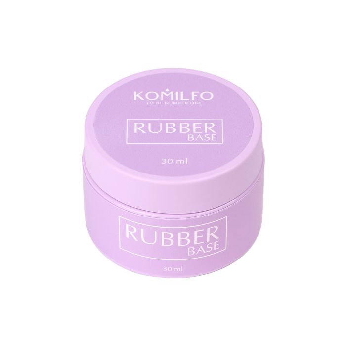 Каучукова база для гель-лаку без пензлика Komilfo Rubber Base Coat 30 мл (гель банка)