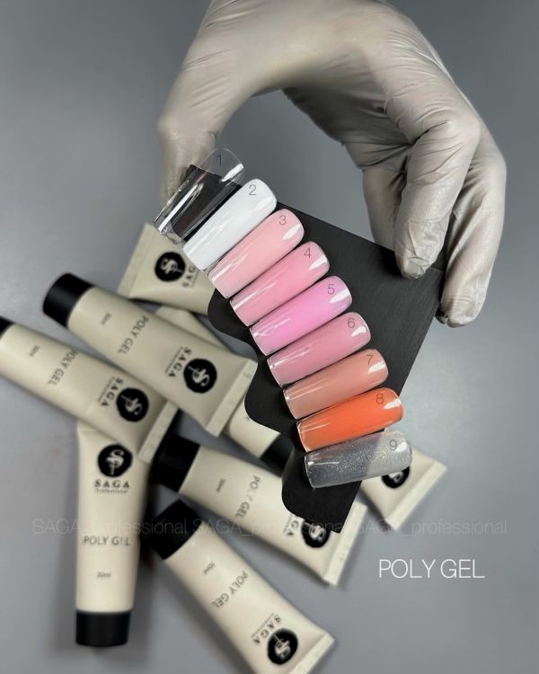 Полигель Saga Poly Gel New  30мл