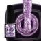 Гель-лак Kira Nails Shine Bright №007 (светло-фиолетовый с блестками), 6 мл