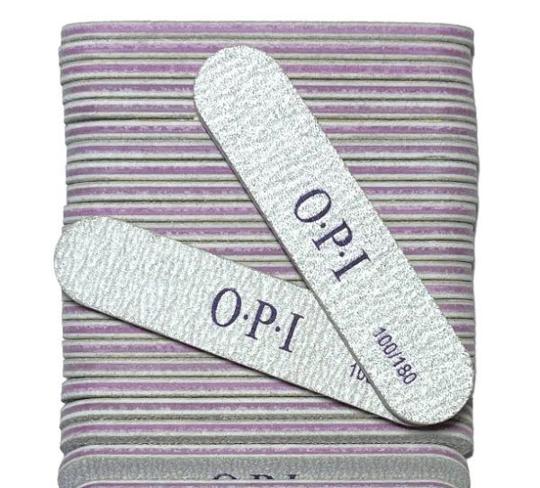 Пилка-міні двустороння OPI 8,5см. 100/180грит 