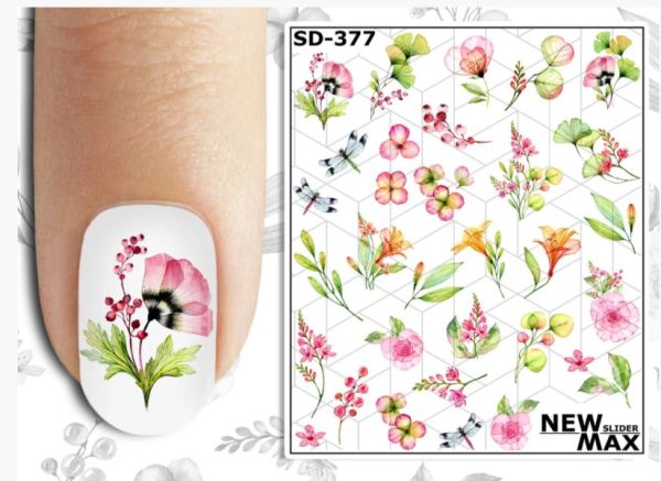 Слайдер-дизайн для нігтів  New Max SD-265