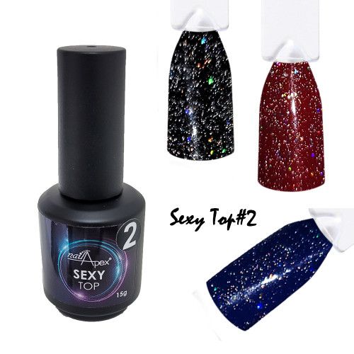 Світловідбивний топ Sexy top Nailapex #2  15мл