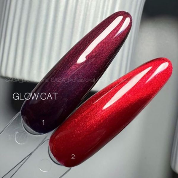 Гель-лак Saga Glow Cat 9мл 