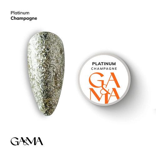 Жидкая фольга GaMa Platinum Champagne 5г