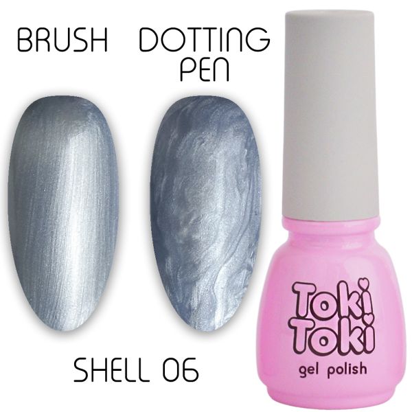 Гель-лак Toki Toki Shell 5мл №06