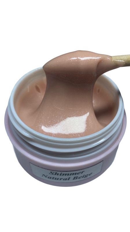 Гель для  нігтів Shimmer Natural Beige