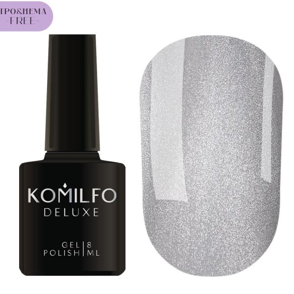 Гель-лак Komilfo Silk Cat Eye 02, 8мл
