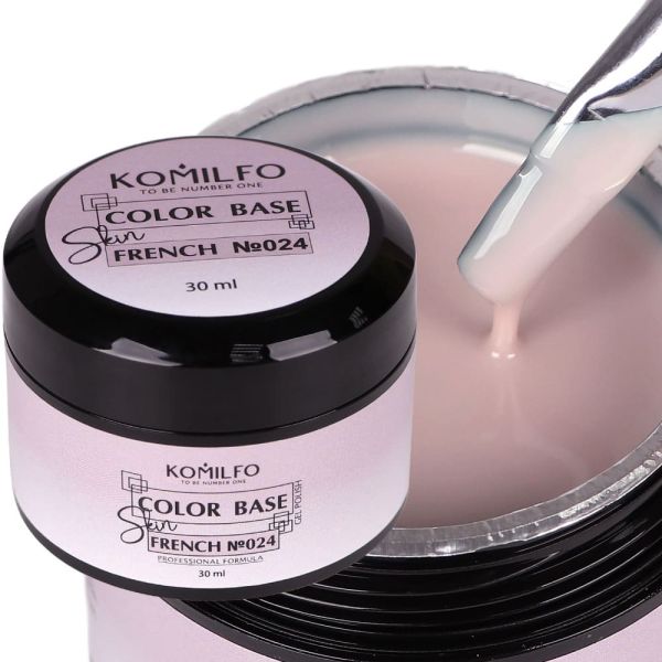 База Komilfo Color French Base Skin 024, 30мл