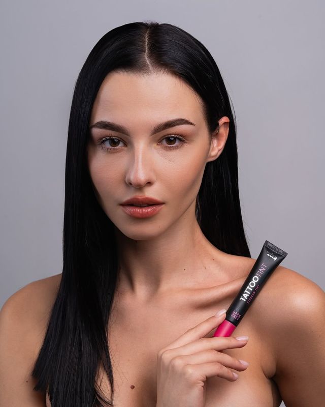 Фарба для брів та вій Zola TATTOO TINT Dark Grey