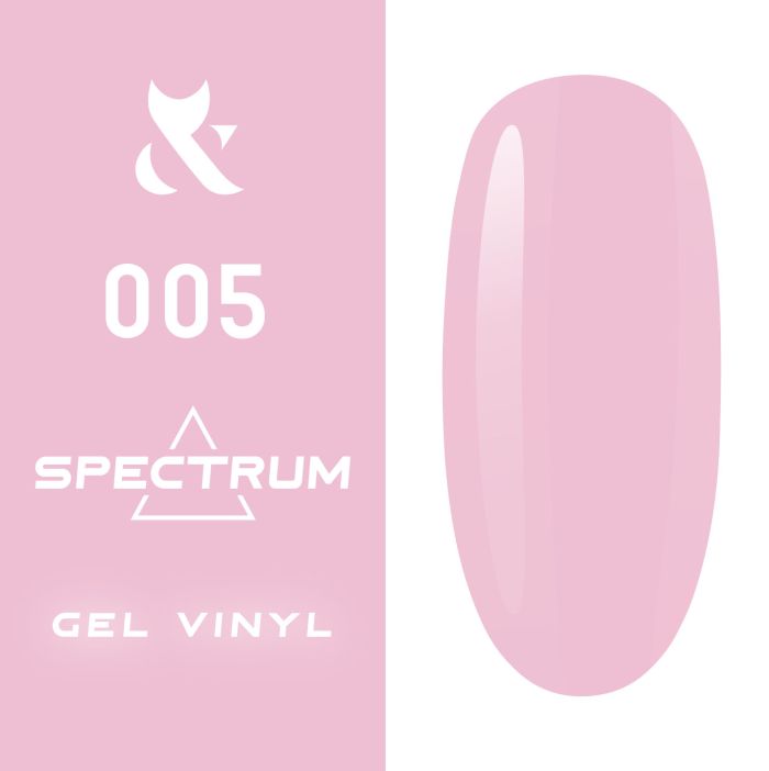 Гель-лак F.O.X Spectrum № 005 (рожевий, емаль), 7 мл