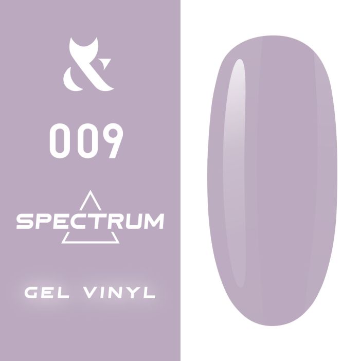 Гель-лак F.O.X Spectrum № 009 (лавандовий, емаль), 7 мл