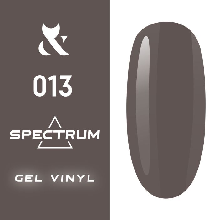 Гель-лак F.O.X Spectrum № 013 (червоно-коричневий, емаль), 7 мл