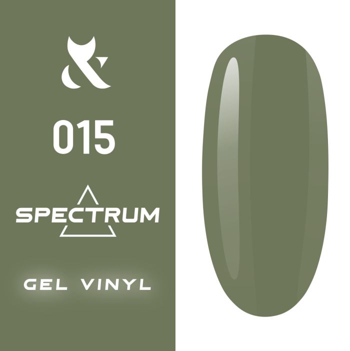 Гель-лак F.O.X Spectrum № 015 (хакі, емаль), 7 мл