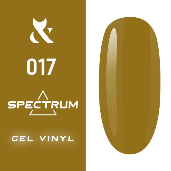 Гель-лак F.O.X Spectrum № 017 (гірчичний, емаль), 7 мл