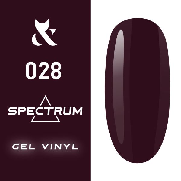 Гель-лак F.O.X Spectrum № 028 (ягодный, эмаль), 7 мл