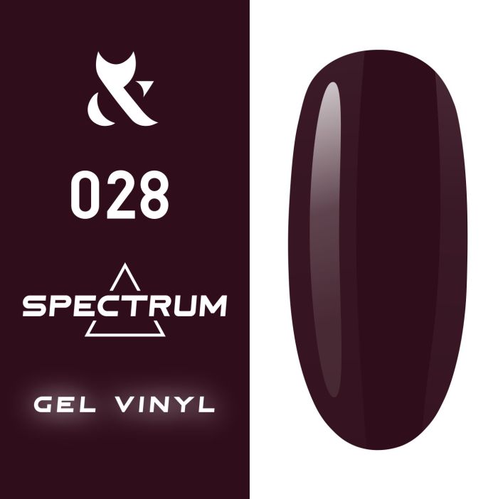 Гель-лак F.O.X Spectrum № 028 (ягідний, емаль), 7 мл