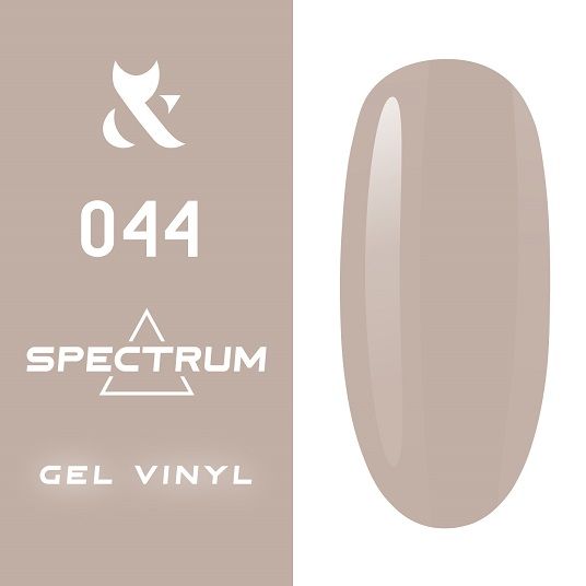 Гель-лак F.O.X Spectrum Gel Vinyl № 044 Escalate (нюд, эмаль), 7 мл