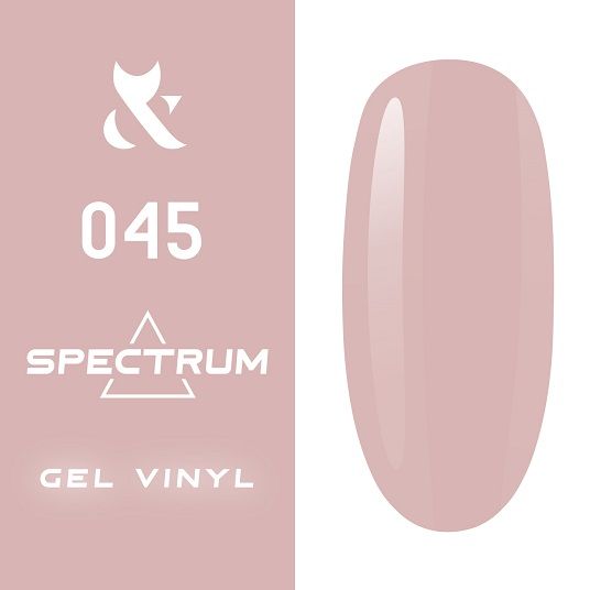 Гель-лак F.O.X Spectrum Gel Vinyl № 045 Wife (персиковый, эмаль), 7 мл