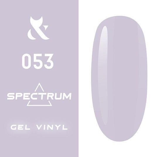 Гель-лак F.O.X Spectrum Gel Vinyl № 053 Soft (лавандовый, эмаль), 7 мл