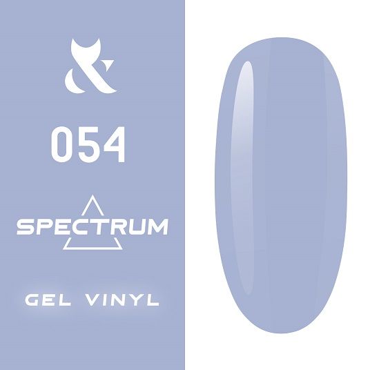 Гель-лак F.O.X Spectrum Gel Vinyl № 054 Titanium (фиалковый, эмаль), 7 мл