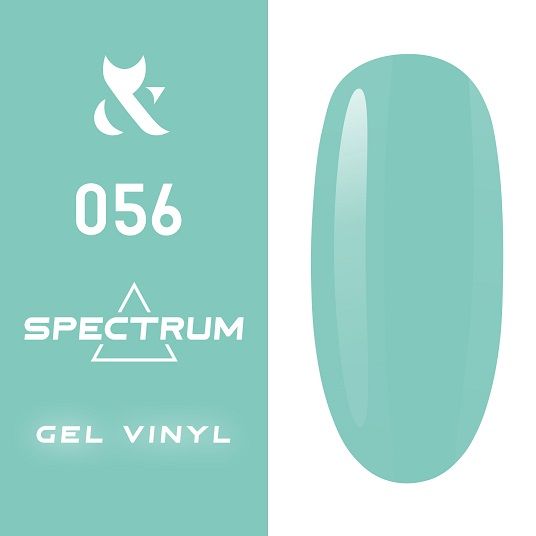 Гель-лак F.O.X Spectrum Gel Vinyl № 056 Home (бірюзовий, емаль), 7 мл
