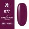 Гель-лак F.O.X Spectrum Gel Vinyl № 077 Ignore (насичений фіолетовий, емаль), 7 мл