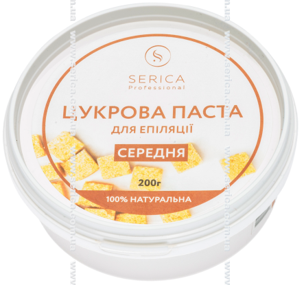 Сахарная паста для шугаринга Serica Средняя 100% натуральная 200г