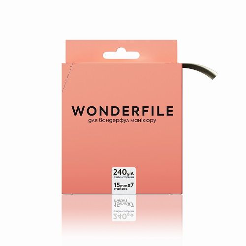 Файл-лента Wonderfile на пене для основания 130х15мм, 240грит (50шт)