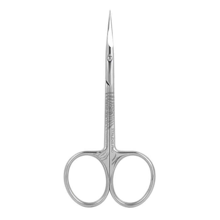 Ножницы профессиональные для кожи с крючком STALEKS PRO EXCLUSIVE 23 TYPE 1 Magnolia SX-23/1