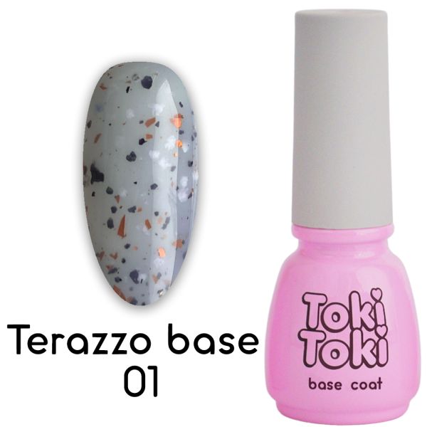 База для гель-лака Toki-Toki Terazzo №001 5 мл