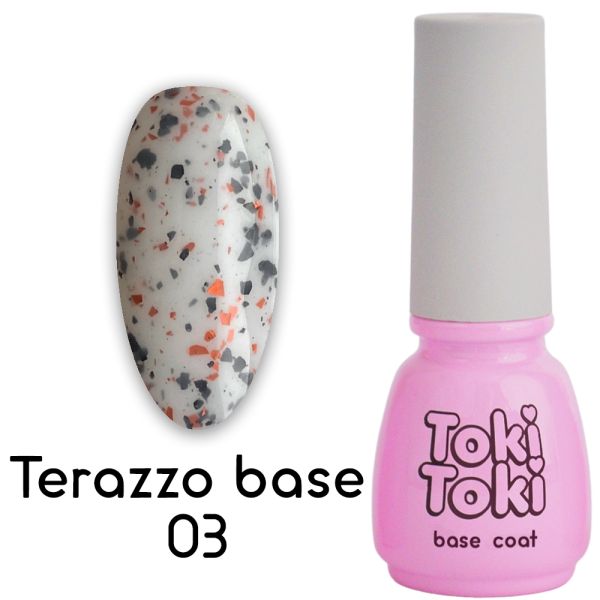 База для гель-лака Toki-Toki Terazzo №003 5 мл