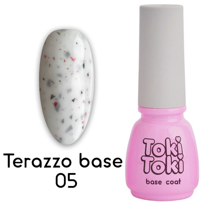 База для гель-лака Toki-Toki Terazzo №005 5 мл