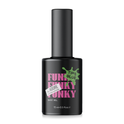 Гель-клей для гелевих тіпс Adore Funky tips glue 15мл