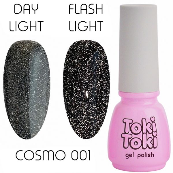Гель-лак світловідбивний Toki Toki Cosmo №1, 5 мл