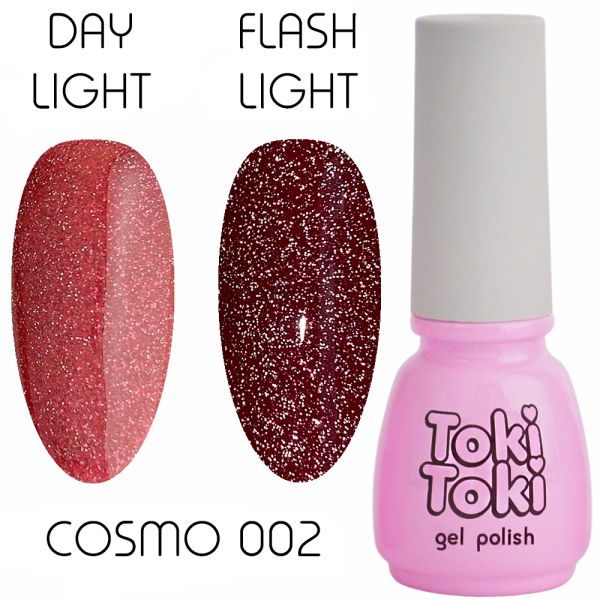 Гель-лак светоотражающий Toki Toki Cosmo №2, 5 мл