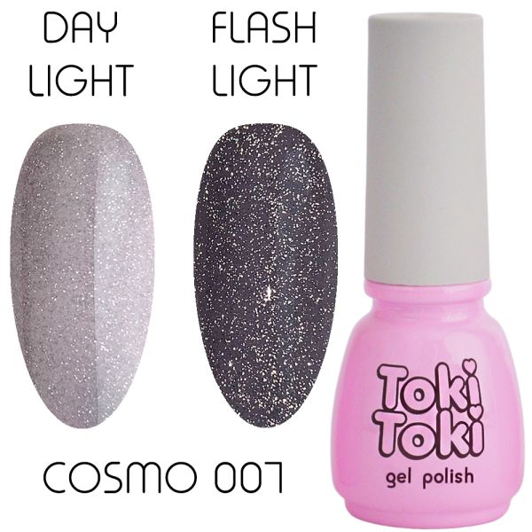 Гель-лак світловідбивний Toki Toki Cosmo №7, 5 мл