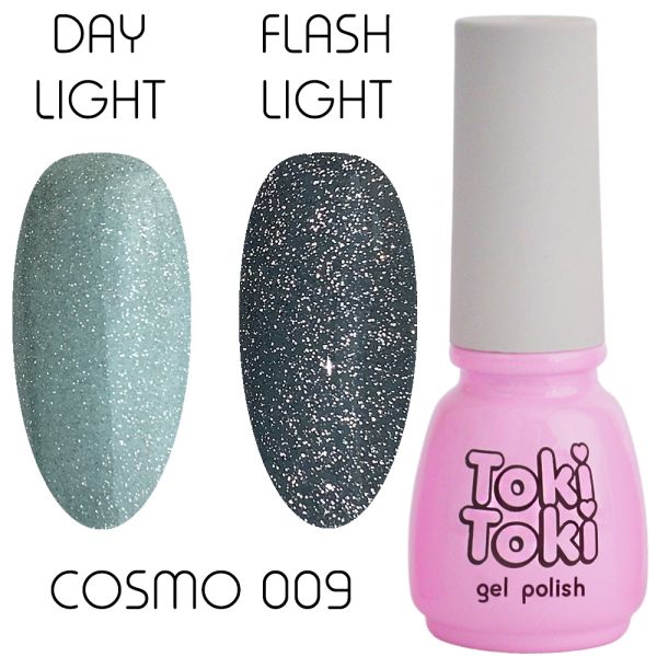 Гель-лак світловідбивний Toki Toki Cosmo №9, 5 мл