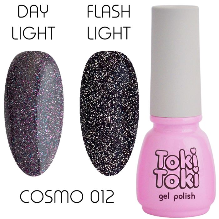 Гель-лак світловідбивний Toki Toki Cosmo №12, 5 мл