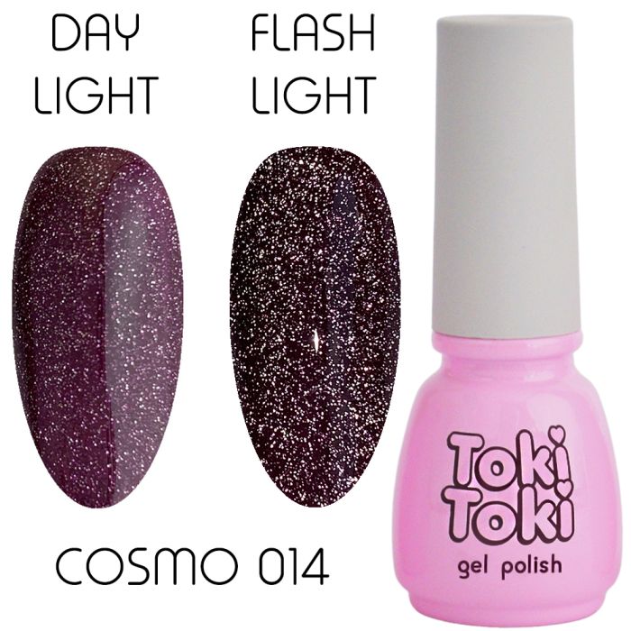Гель-лак світловідбивний Toki Toki Cosmo №14, 5 мл
