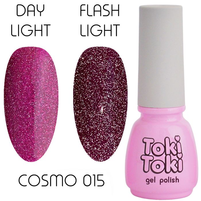 Гель-лак світловідбивнийToki Toki Cosmo №15, 5 мл