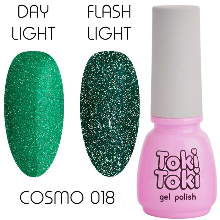 Гель-лак світловідбивний Toki Toki Cosmo №18, 5 мл