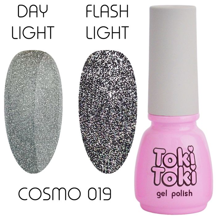 Гель-лак світловідбивний Toki Toki Cosmo №19, 5 мл