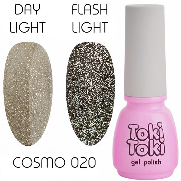 Гель-лак світловідбивний Toki Toki Cosmo №20, 5 мл